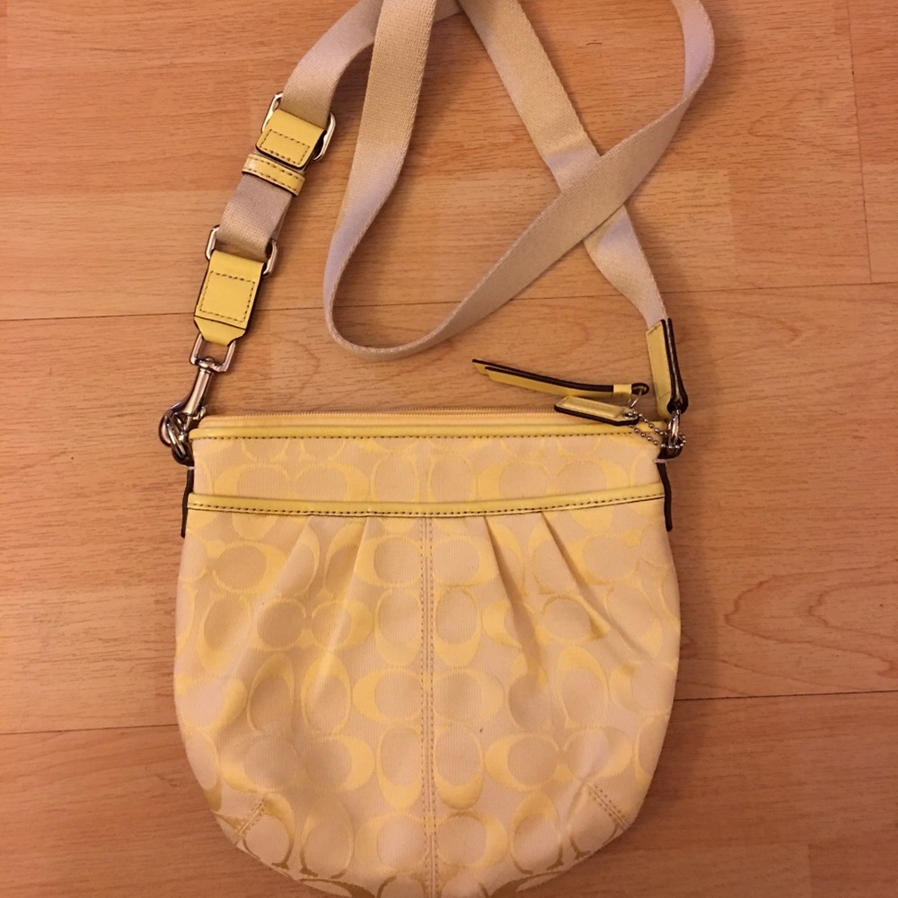 Coach cross body bag